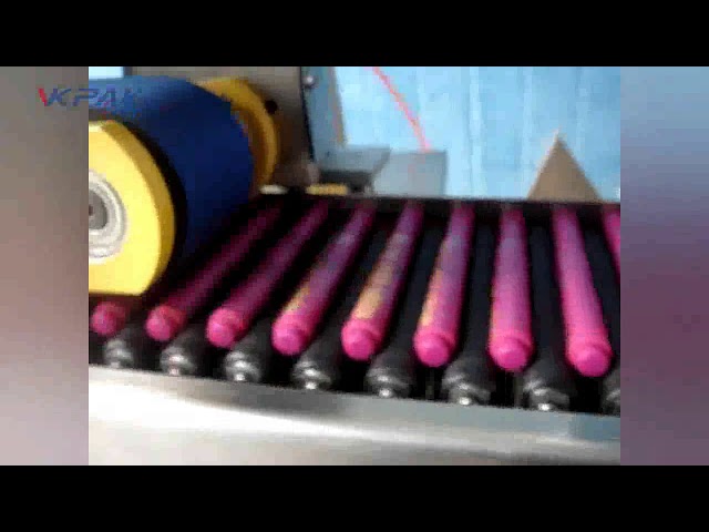 Automatic Crayons Lip Balm Stick Labeling Machine