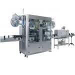 Automatic Double Head Heat PVC Label Shrink Sleeve Labeling Machine