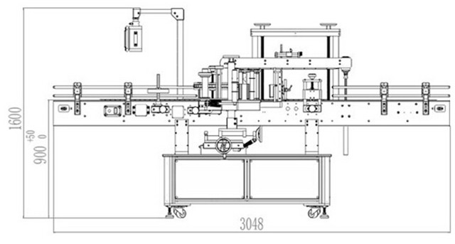 Automatic Double Sided Labelling Machine For Shampoo Lotion Bottles Details