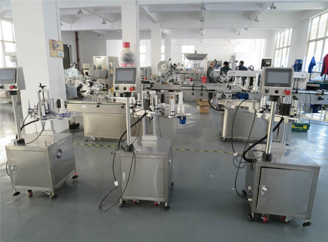 Automatic Flat Surface Top Labelling Machines For Cartons Boxes Details