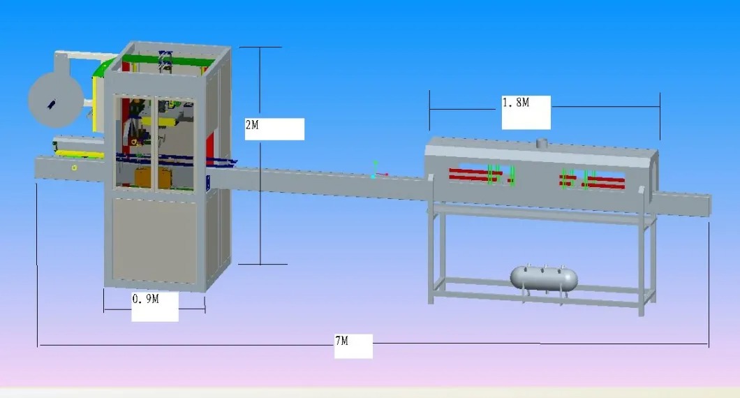 Automatic Mineral Water Bottle Shrink Sleeve Labelling Machine