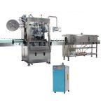 Automatic PVC Shrink Sleeve Bottle Labeling Machine With Steam Shrinkage Tunnel