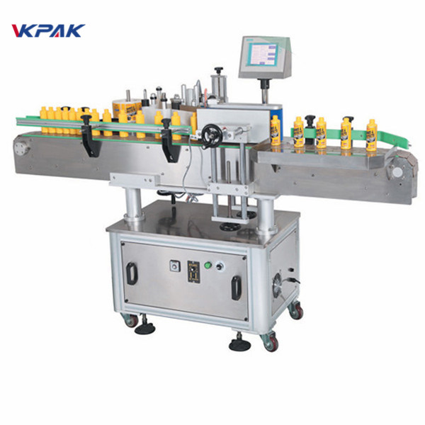 Automatic Round Bottle One Side Adhesive Sticker Labeling Machine