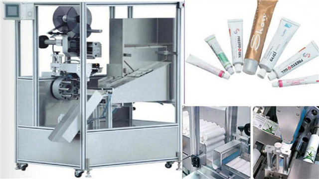 Automatic Tube Labelling Machine For Paste Cream Lotion Tubes Details