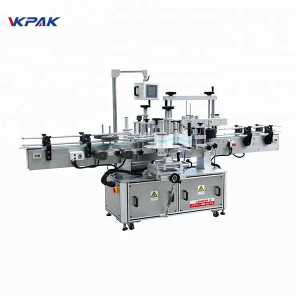 Double Sided Non-Sticker Labeling Equipment For Plastic Glass Bottles