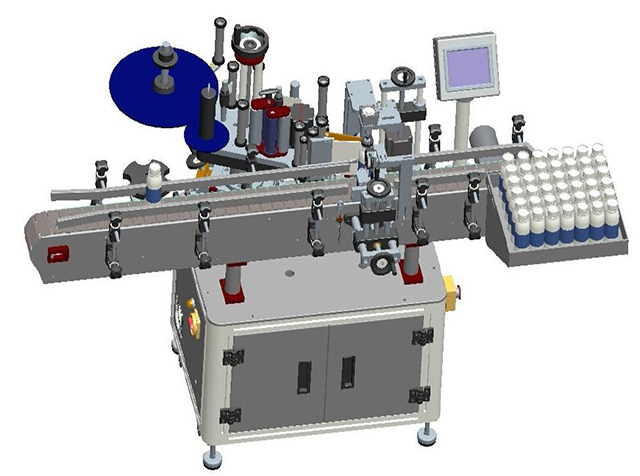 Drawing of labeling machine