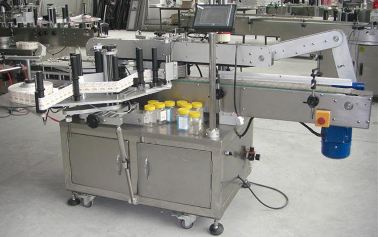 Flat Bottle Double Sides Labeling Machine for Various Flat Square Bottle Jar