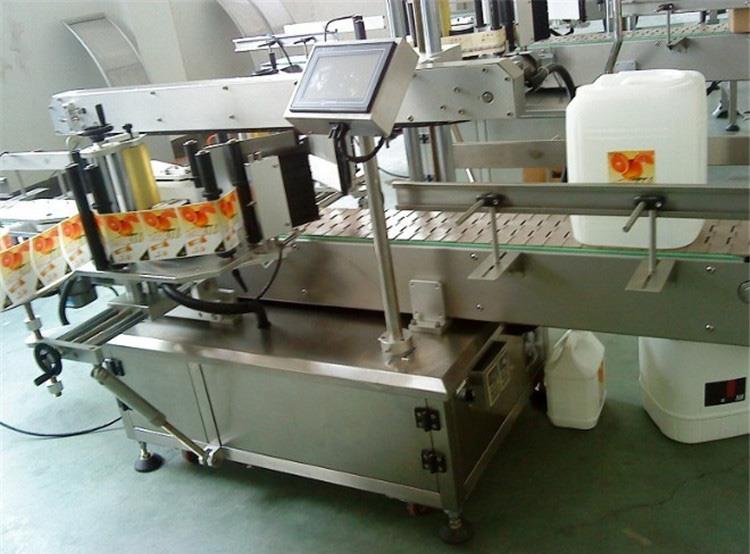 Flat Bottle Double Sides Labeling Machine for Various Flat Square Bottle Jar