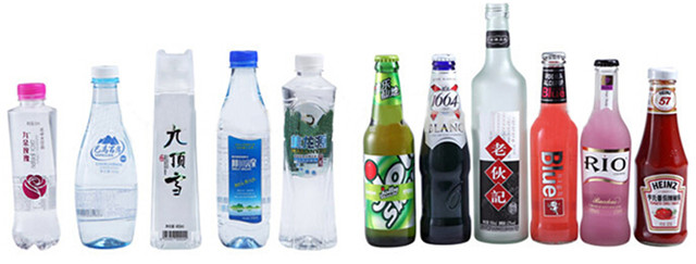 Fully Automatic High Speed Rotary PET Plastic Bottles Labelling Machine Types of bottle