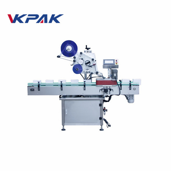 High Accuracy Automatic Box Top Flat Labeling Machine