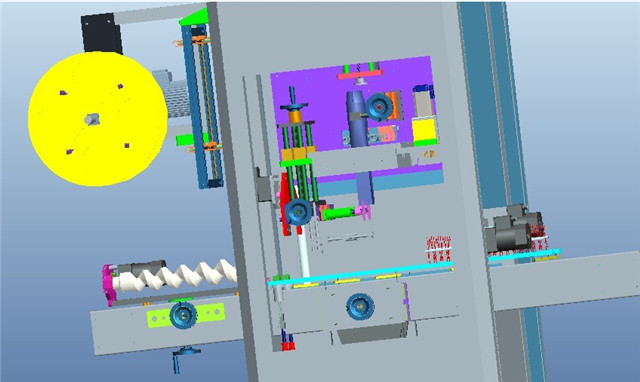 sleeve labeling machine with shrink tunnel